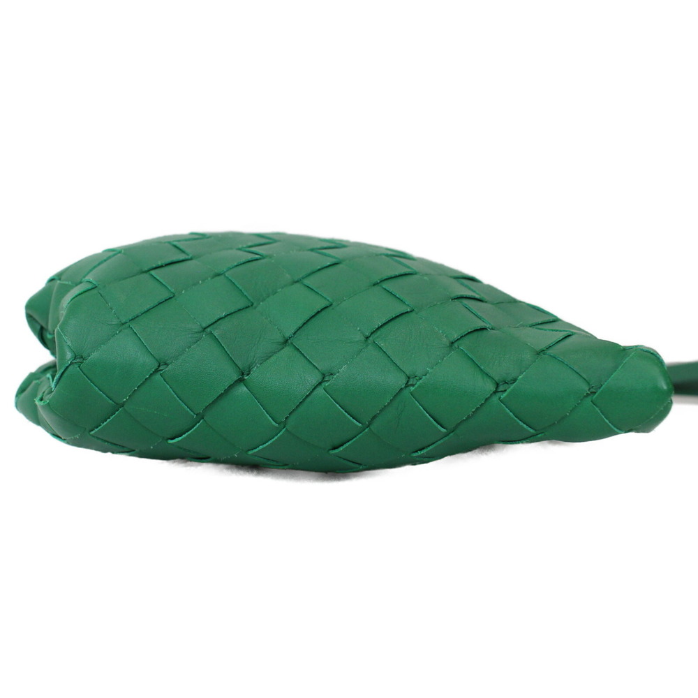 BOTTEGA VENETA Intrecciato Pouch Paraquito Bag leather clutch Shoulder everyday - Picture 3 of 7